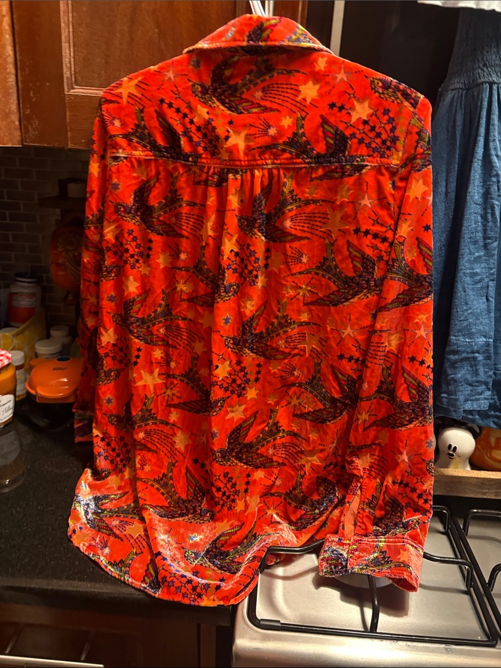 Velvety button down - Picture 5 of 5